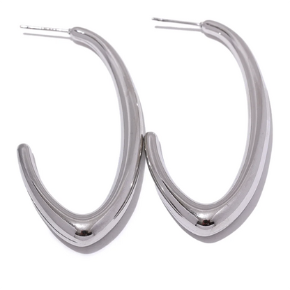 Long Geometric Earrings