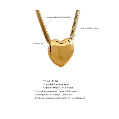 Heart of Gold Necklace