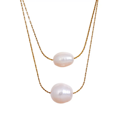 Dainty Pearl Necklace