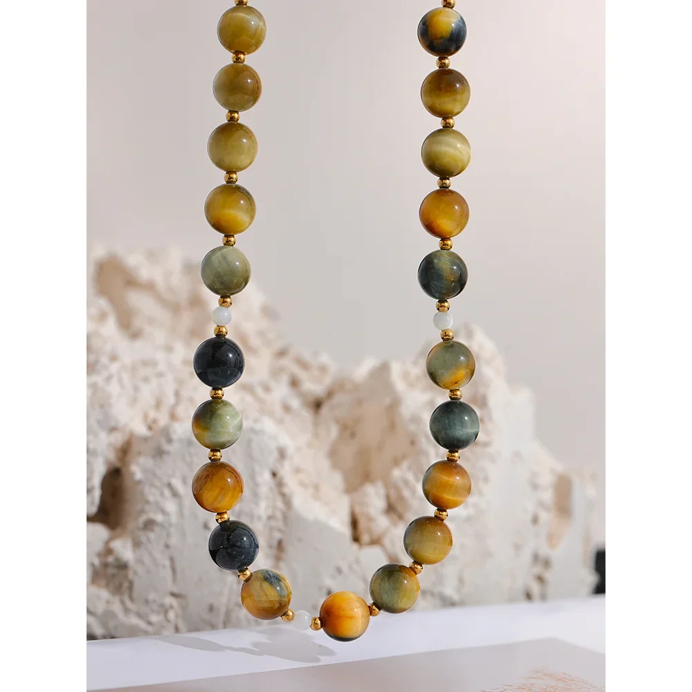 Stone Bead Necklace