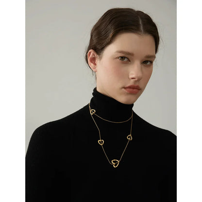 Heart Chain Necklace