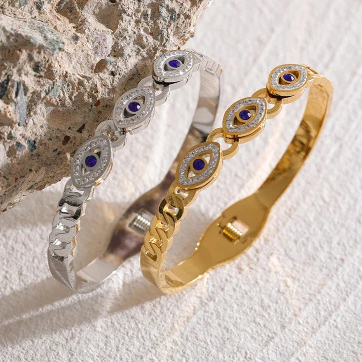 Blue Evil Eye Bracelet