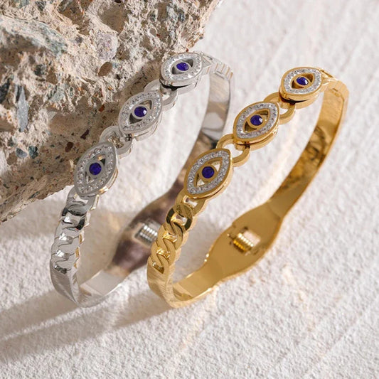 Blue Evil Eye Bracelet