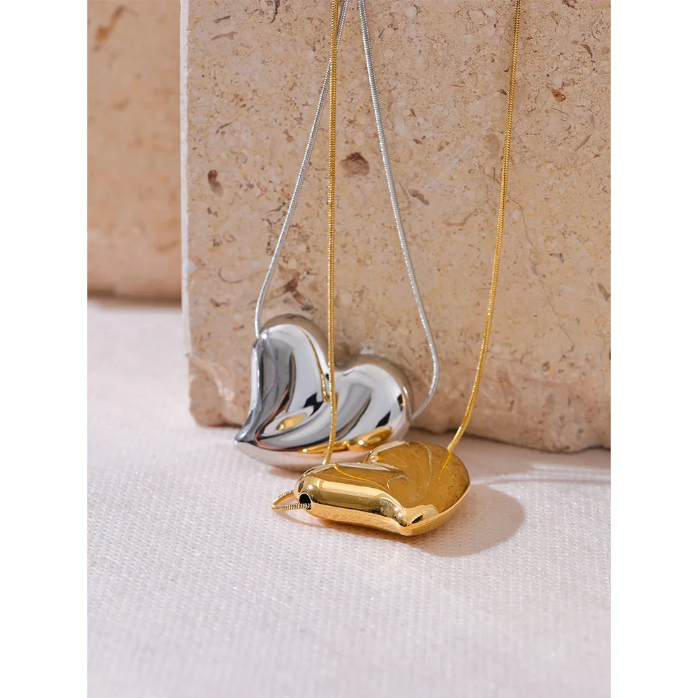 Puffy Heart Necklace