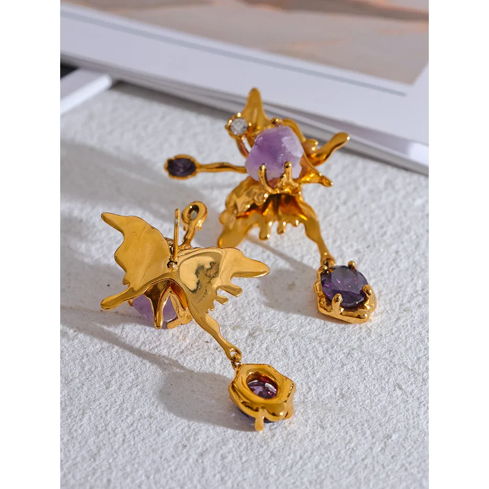 Butterfly Dangle Earrings