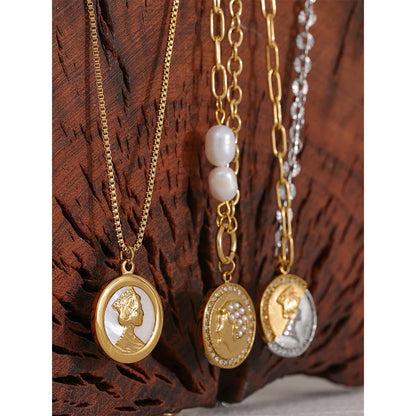 Coin Pendant Necklace