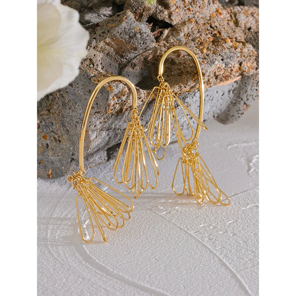 Dangling earrings