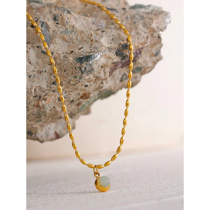 Opalite Stone Necklace