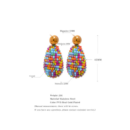 Seed Bead Earrings