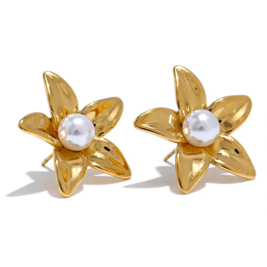 Flower Stud Earrings