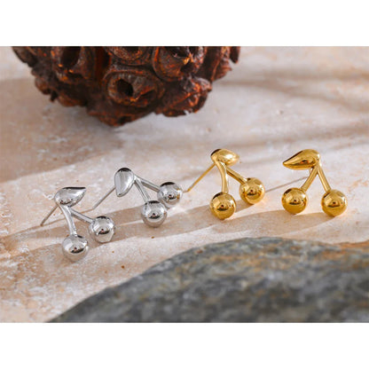 Cherry earrings