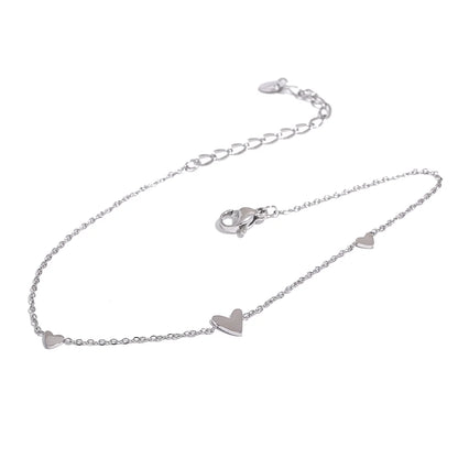 Heart Chain Anklet