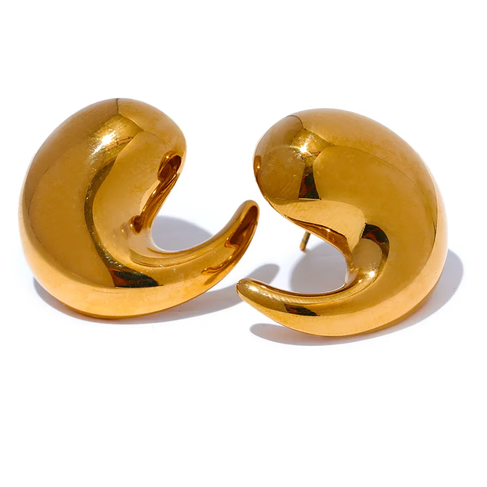 Waterproof Geometric Stud Earrings
