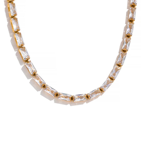 cz Tennis Necklace