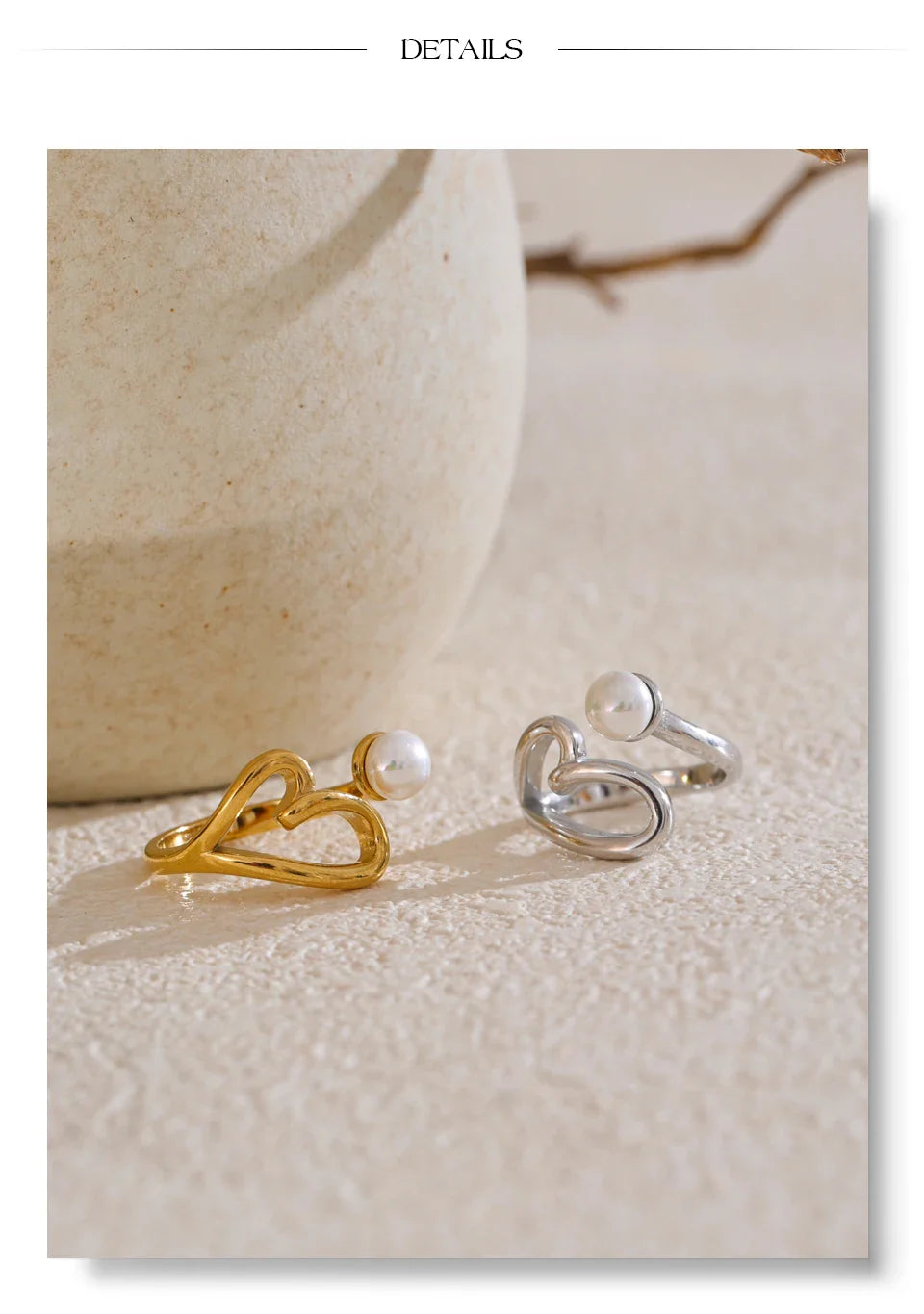 Gold Ring With Pearl