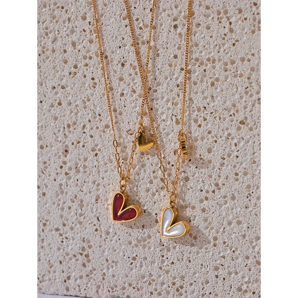 Red Heart Necklace
