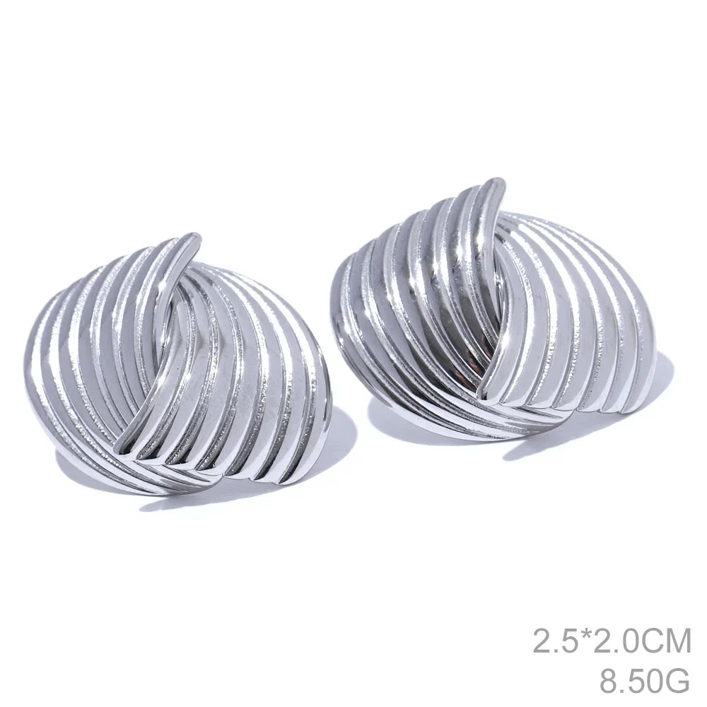 Geometric Unusual Stud Earrings