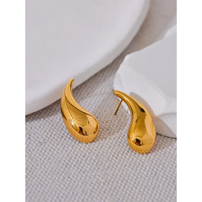 Water Drop Stud Earrings