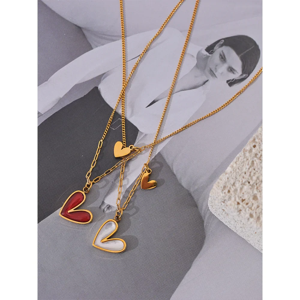 Red Heart Necklace