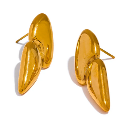 Abstract Stud Earrings