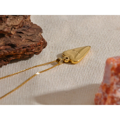 Engravable Heart Necklace