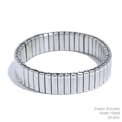Wide Chain Bracelet