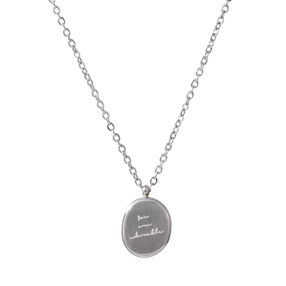 Round Pendant Necklace