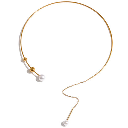 Snake Head CZ Necklace
