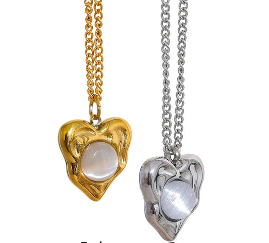 Chunky Heart Necklace