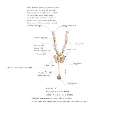Butterfly Pendant Necklace