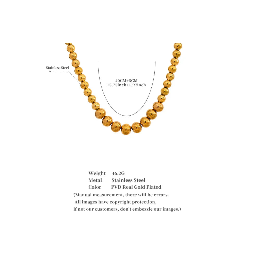 Long Beaded Necklace