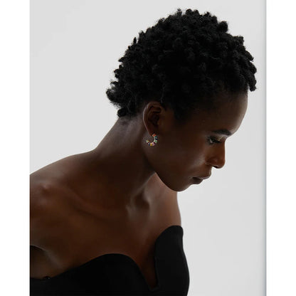 Multicolor Hoop Earrings