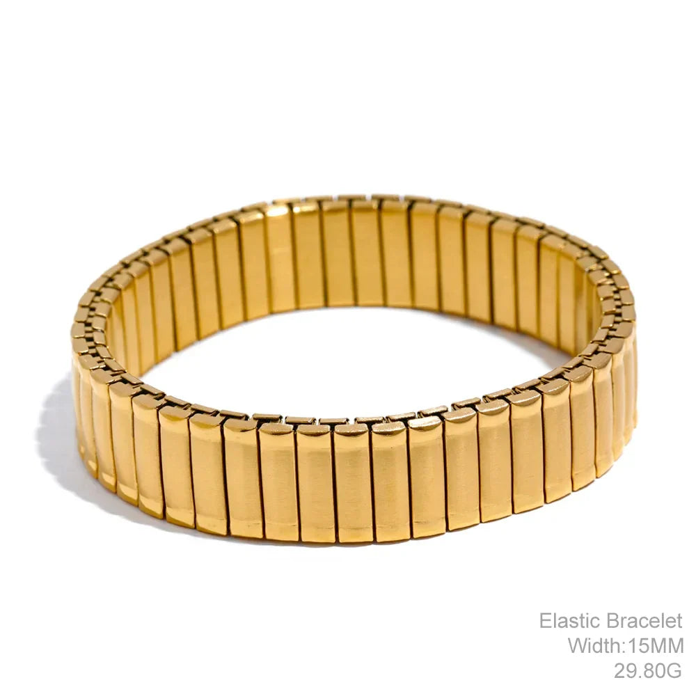 Wide Chain Bracelet