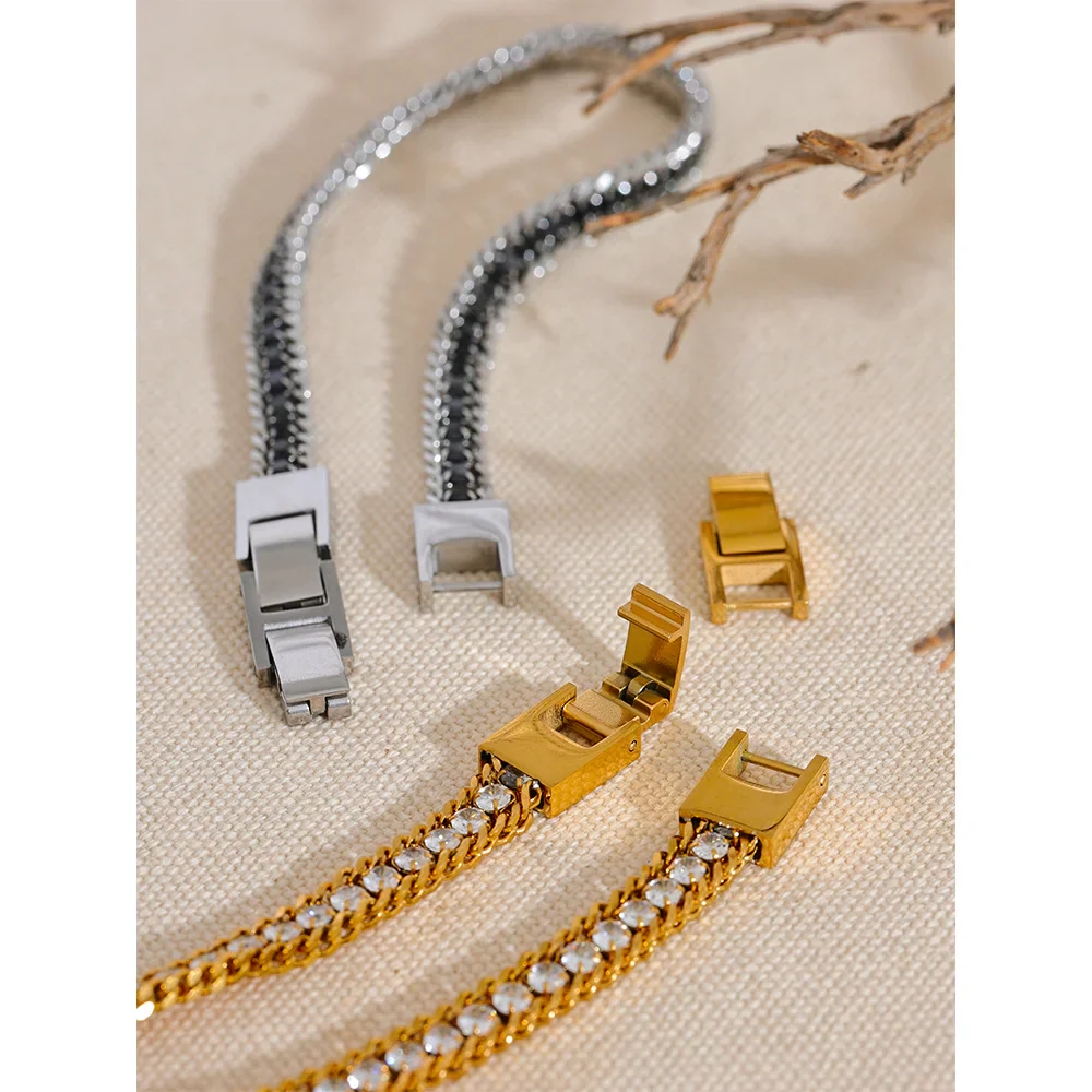 Bling CZ Chain Bracelet