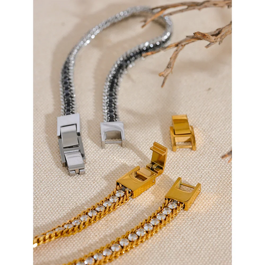 Bling CZ Chain Bracelet