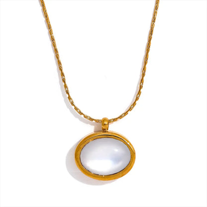 Oval Necklace