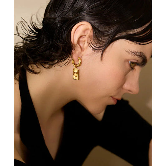 Artistic earrings