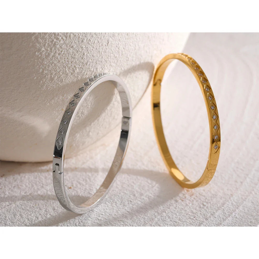 Gold Bangle Bracelet