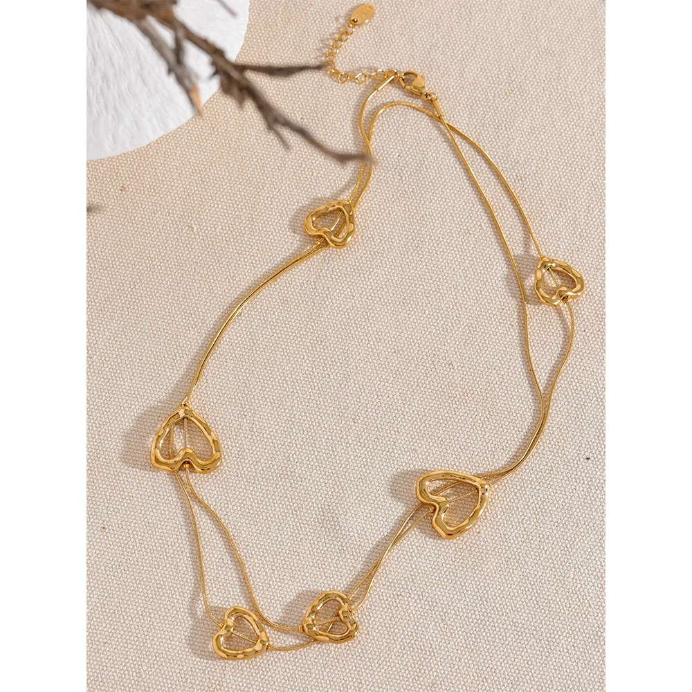 Heart Chain Necklace