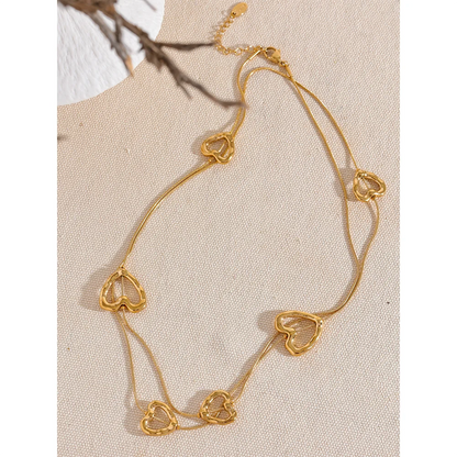 Heart Chain Necklace