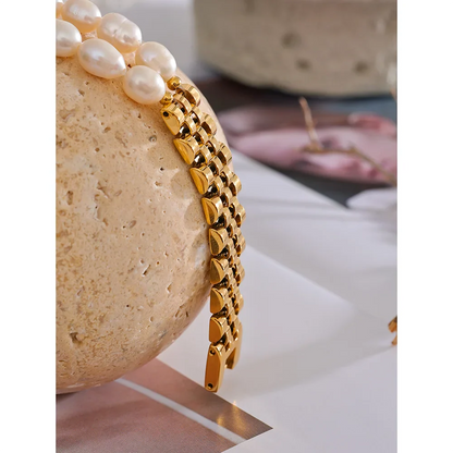 Pearl Chain Bracelet