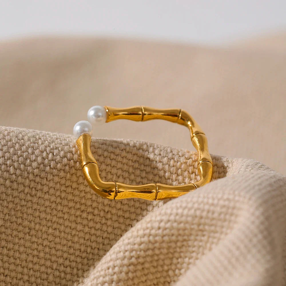 Pearl Band Ring
