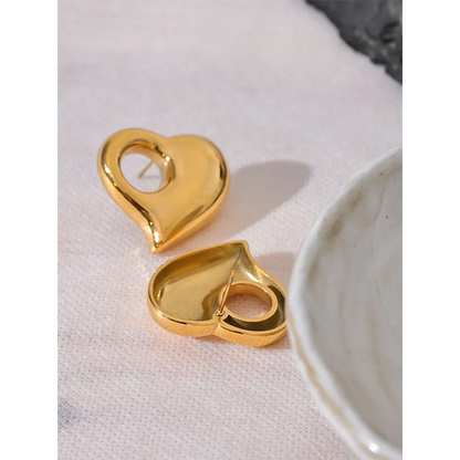 Heart Ear Studs