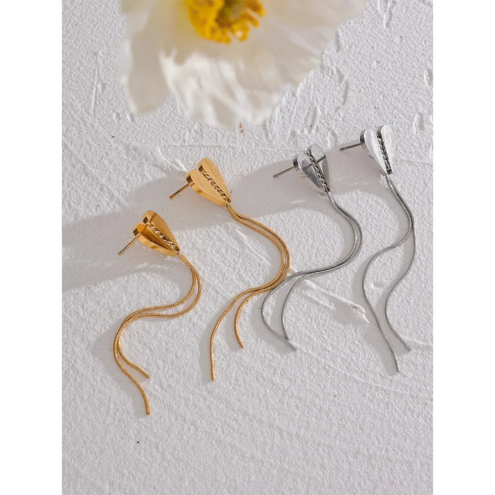 Long Tassel Earrings