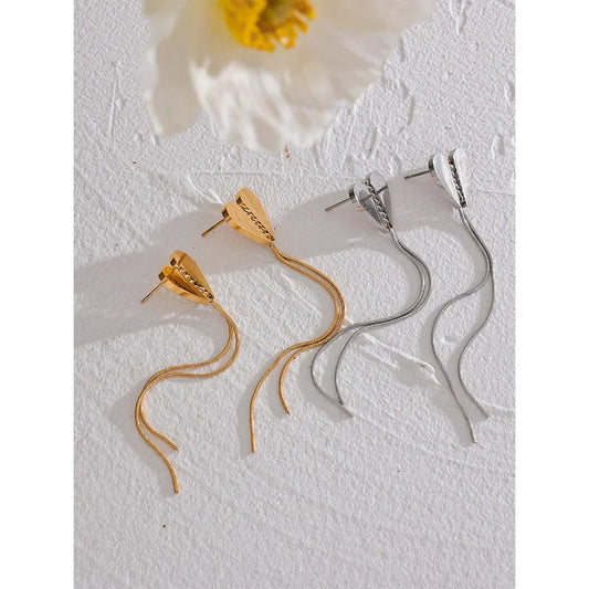 Long Tassel Earrings