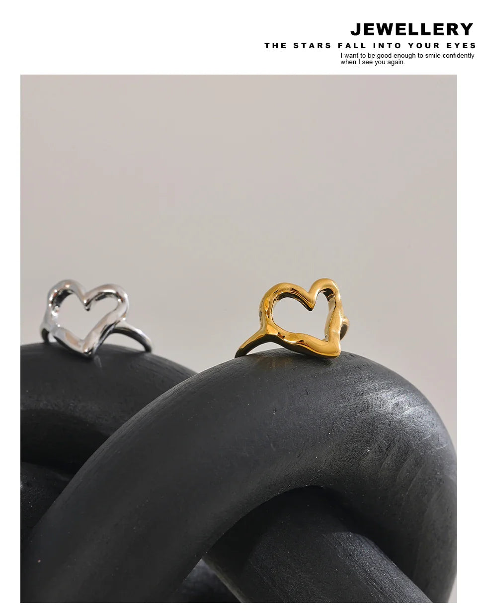Gold Heart Ring