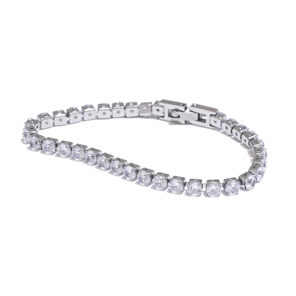 Cubic Zirconia Tennis Bracelet