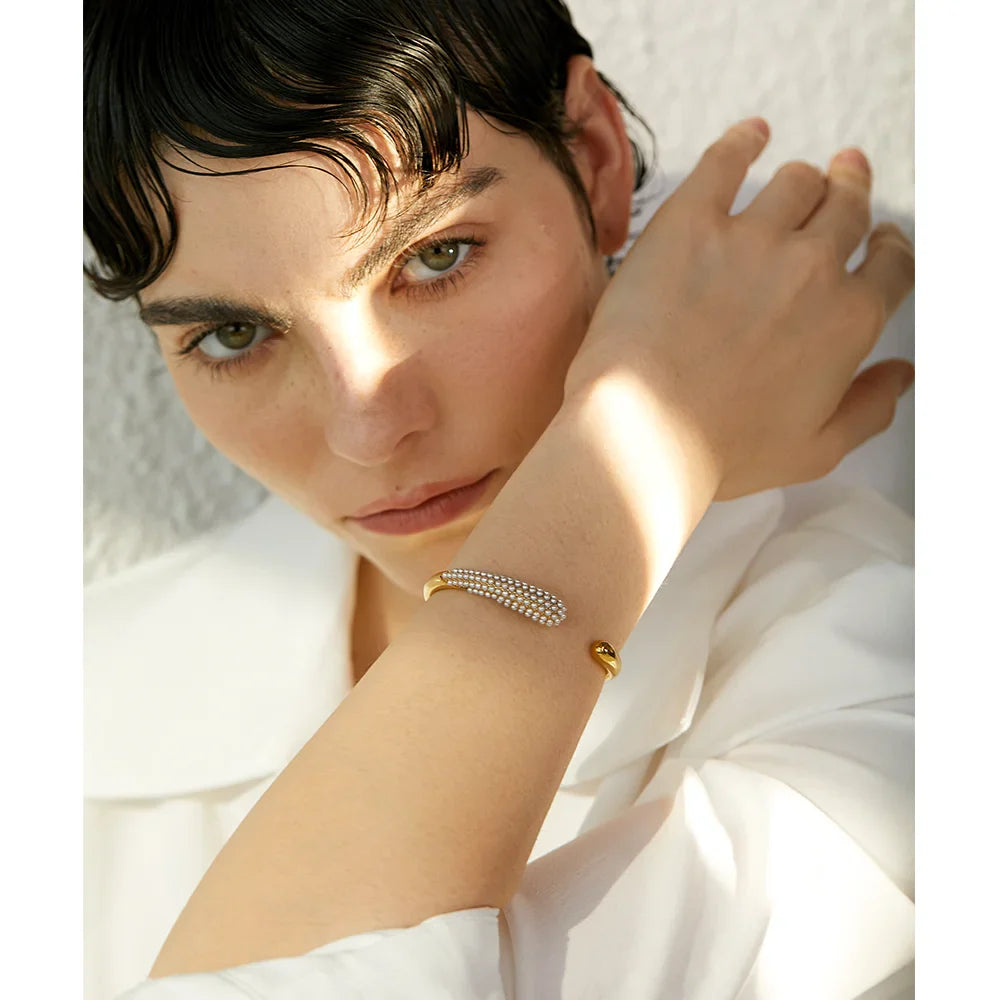 Pearl Cuff Bracelet