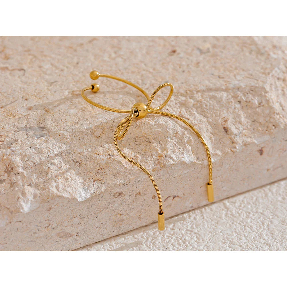 Adjustable Bow Knot Ring