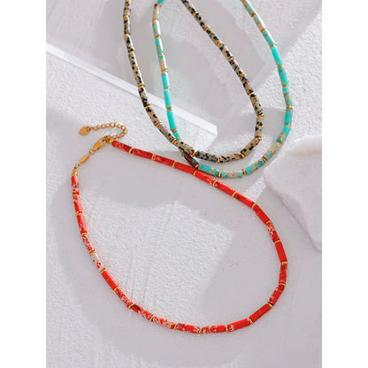 Luxury Stone Clavicle Necklace
